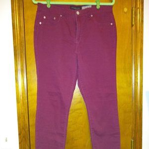 Aeropostale Burgundy Jeggings